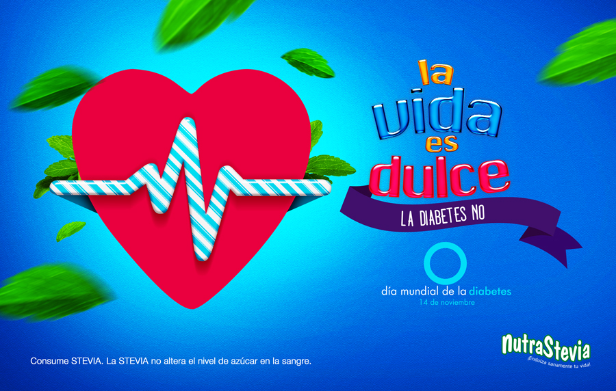 Día Mundial de la Diabetes: Salud y bienestar con NutraStevia